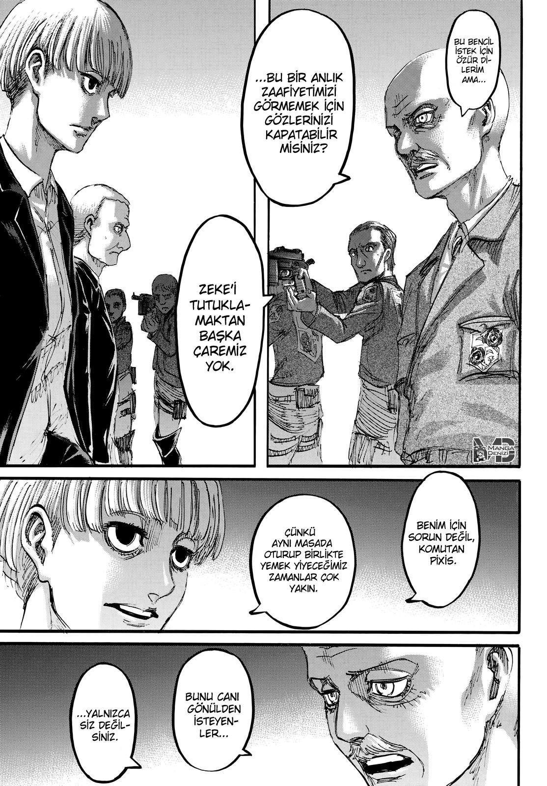 Attack on Titan mangasının 107 bölümünün 38. sayfasını okuyorsunuz.