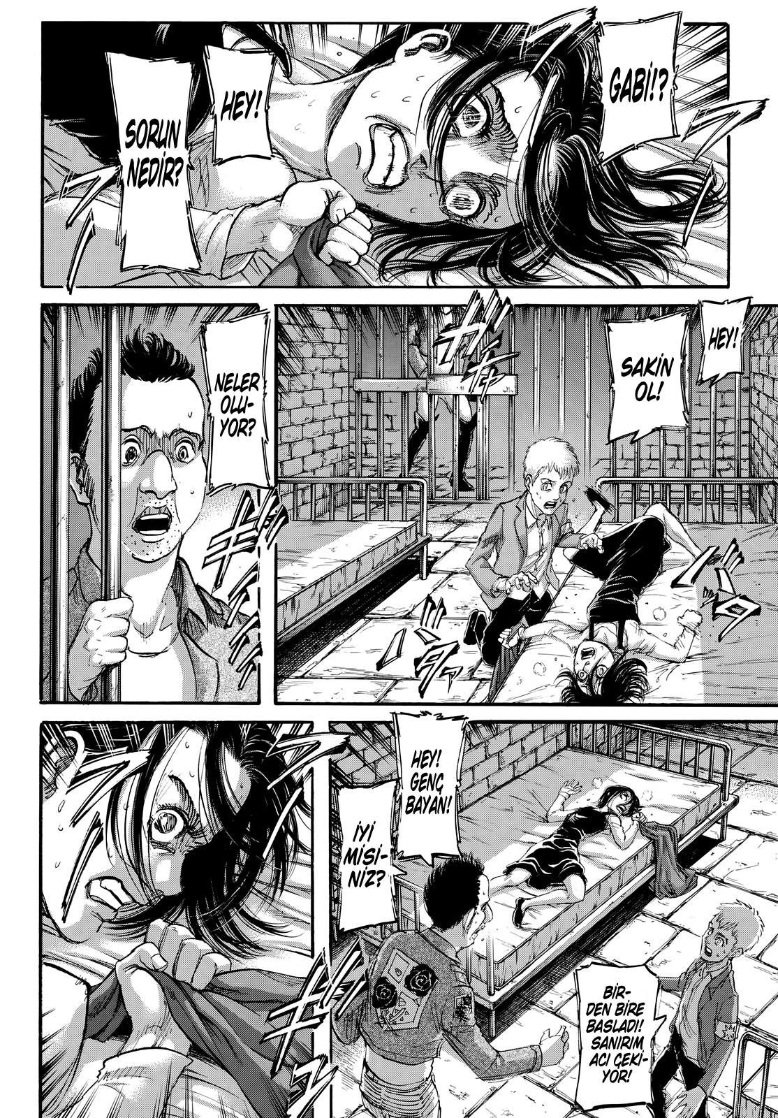 Attack on Titan mangasının 107 bölümünün 41. sayfasını okuyorsunuz.