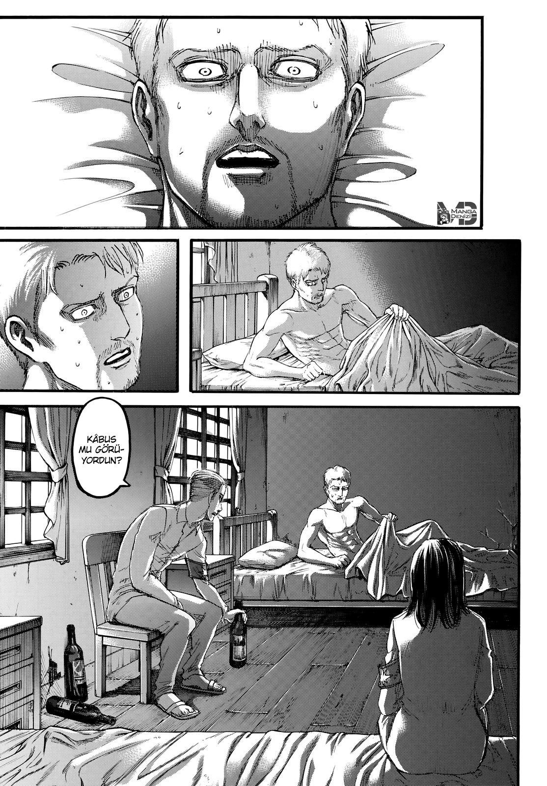Attack on Titan mangasının 107 bölümünün 44. sayfasını okuyorsunuz.