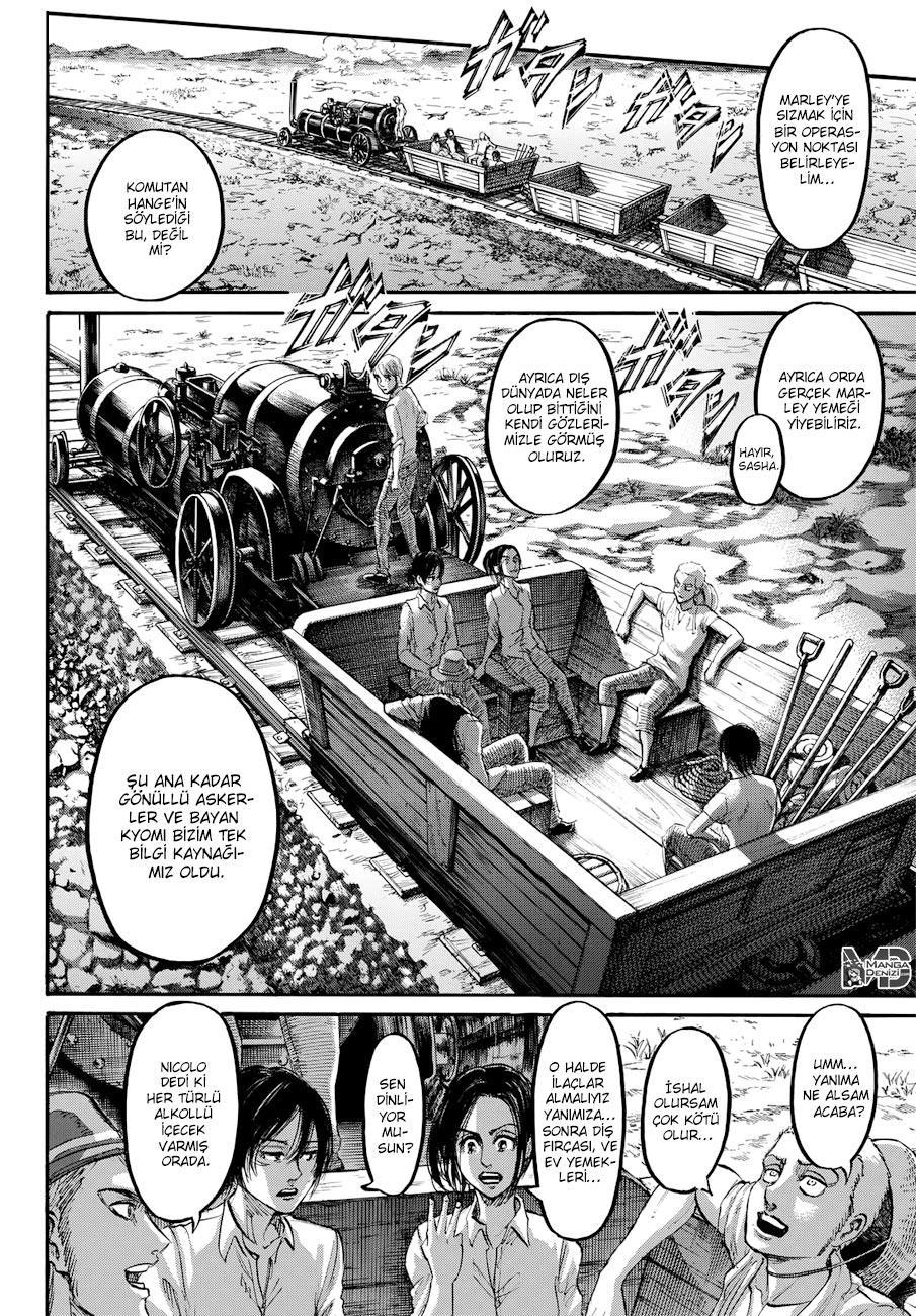 Attack on Titan mangasının 108 bölümünün 19. sayfasını okuyorsunuz.