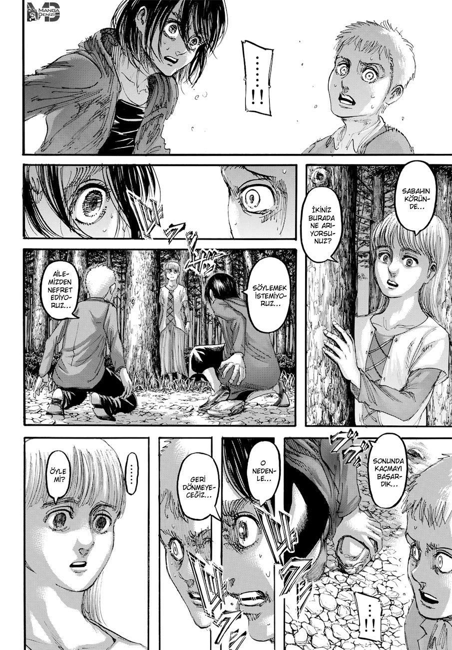 Attack on Titan mangasının 108 bölümünün 39. sayfasını okuyorsunuz.