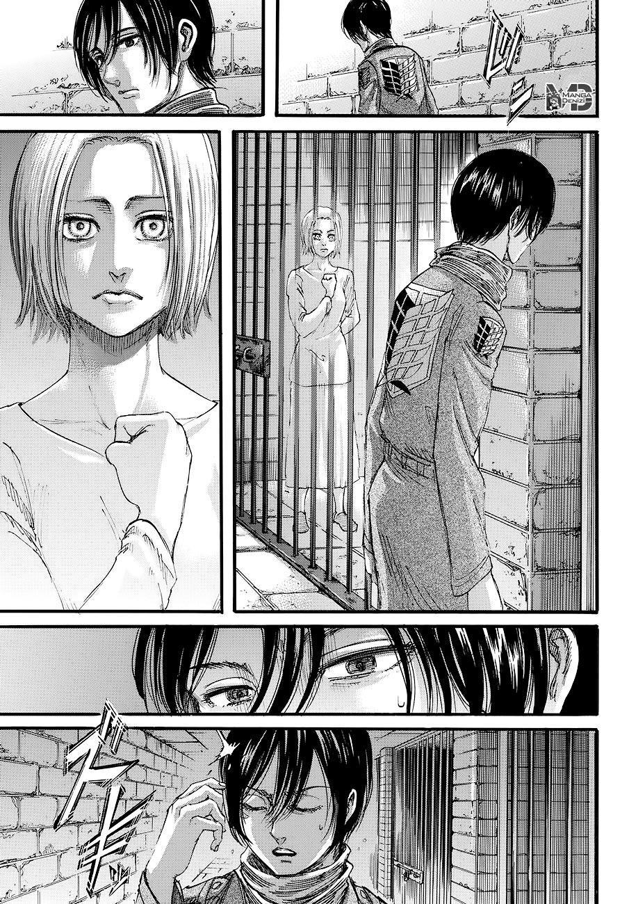 Attack on Titan mangasının 109 bölümünün 22. sayfasını okuyorsunuz.