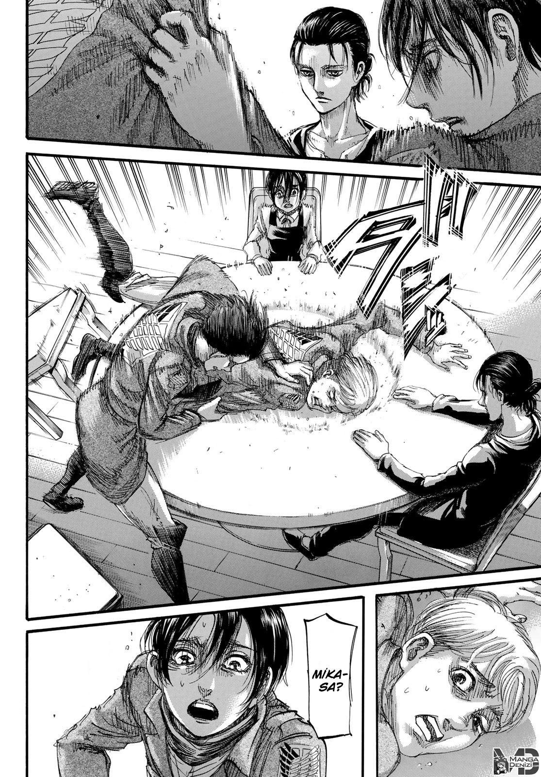 Attack on Titan mangasının 112 bölümünün 29. sayfasını okuyorsunuz.