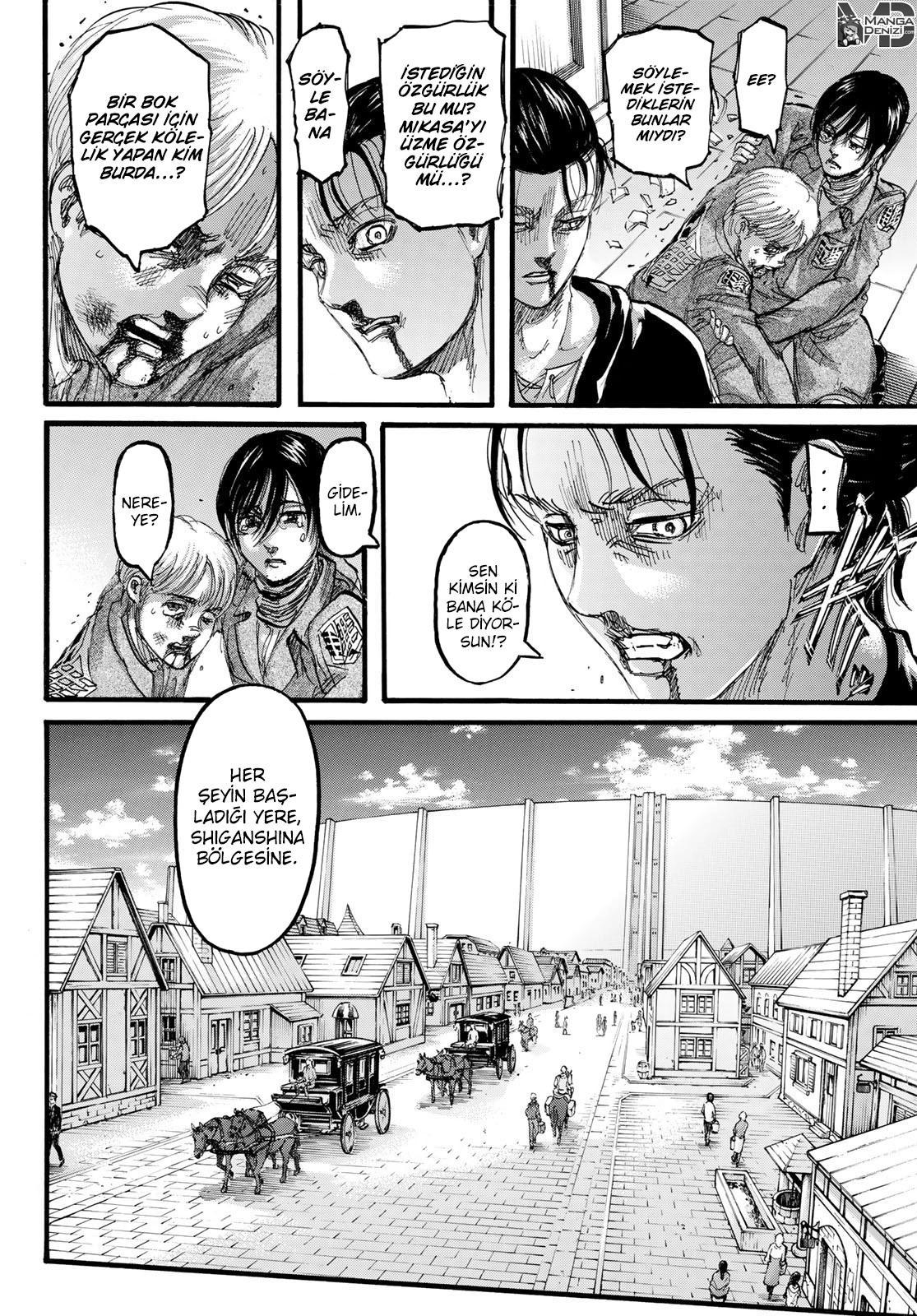 Attack on Titan mangasının 112 bölümünün 33. sayfasını okuyorsunuz.