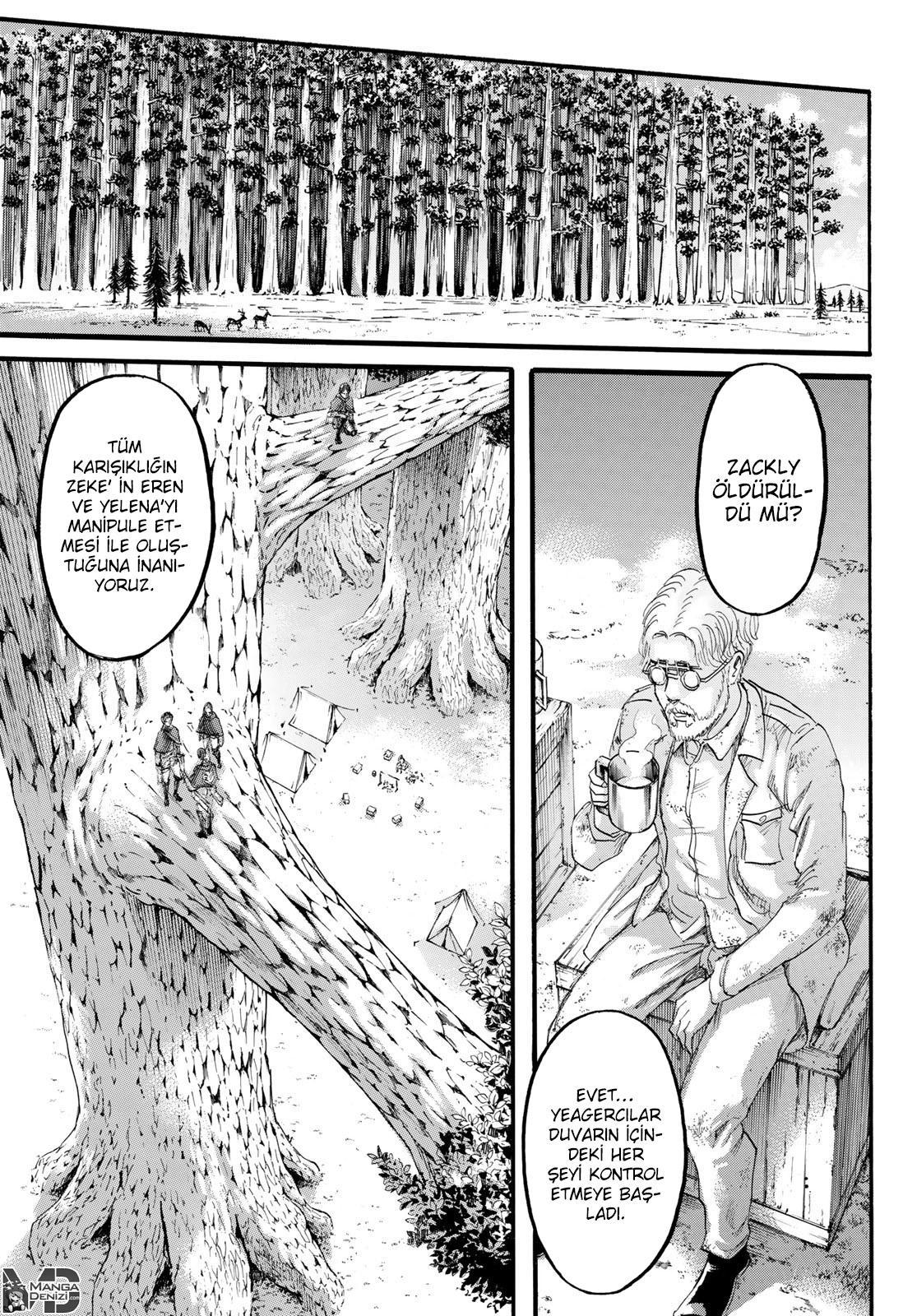 Attack on Titan mangasının 112 bölümünün 34. sayfasını okuyorsunuz.
