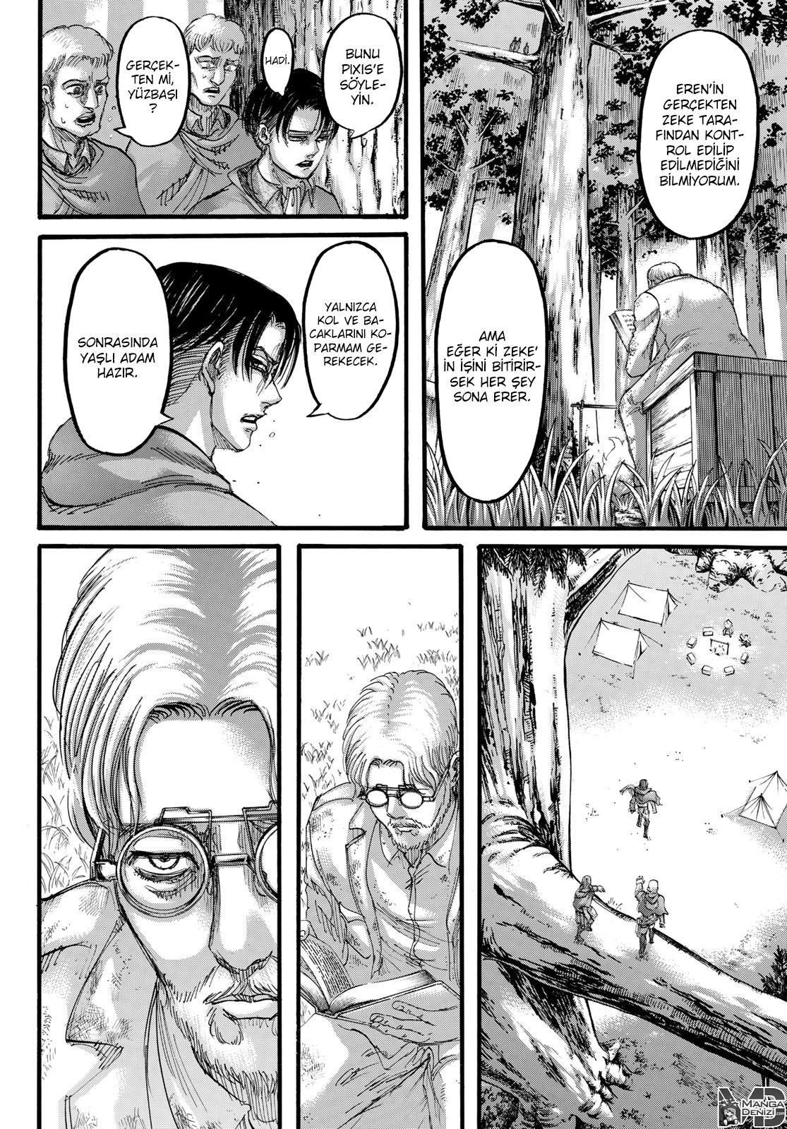 Attack on Titan mangasının 112 bölümünün 39. sayfasını okuyorsunuz.