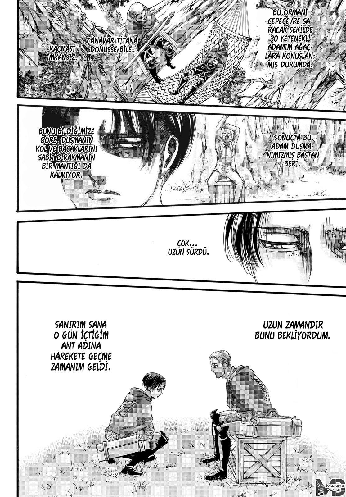 Attack on Titan mangasının 112 bölümünün 41. sayfasını okuyorsunuz.