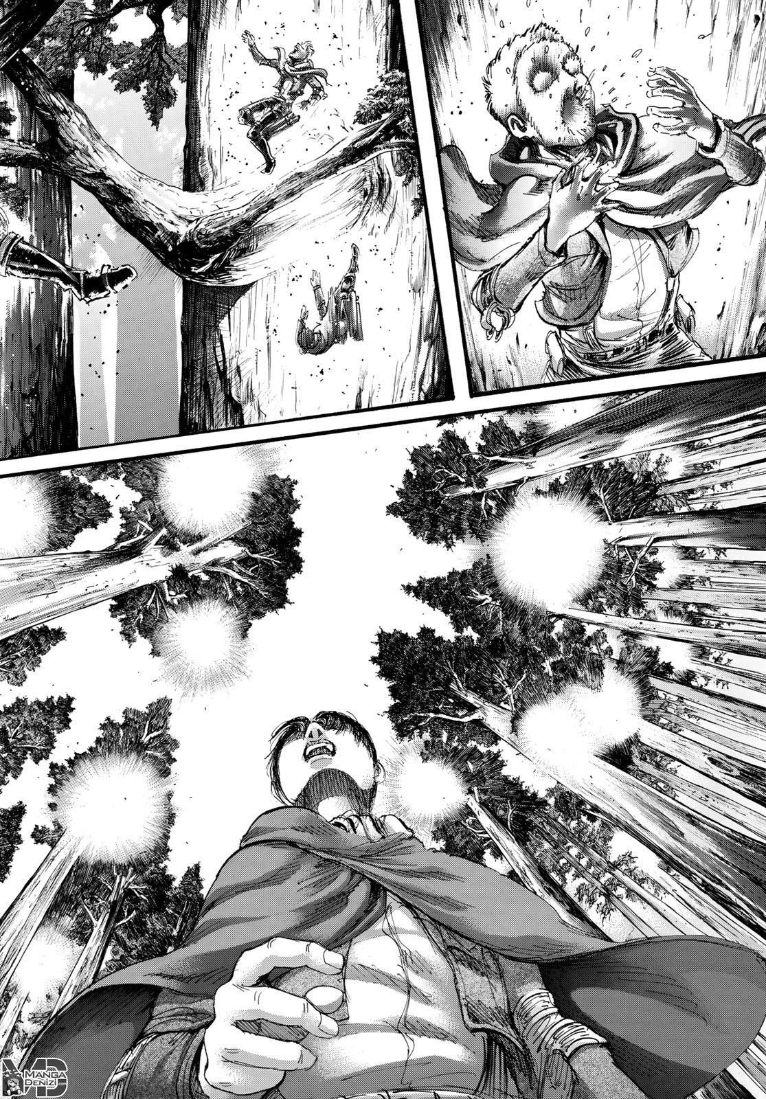 Attack on Titan mangasının 112 bölümünün 43. sayfasını okuyorsunuz.