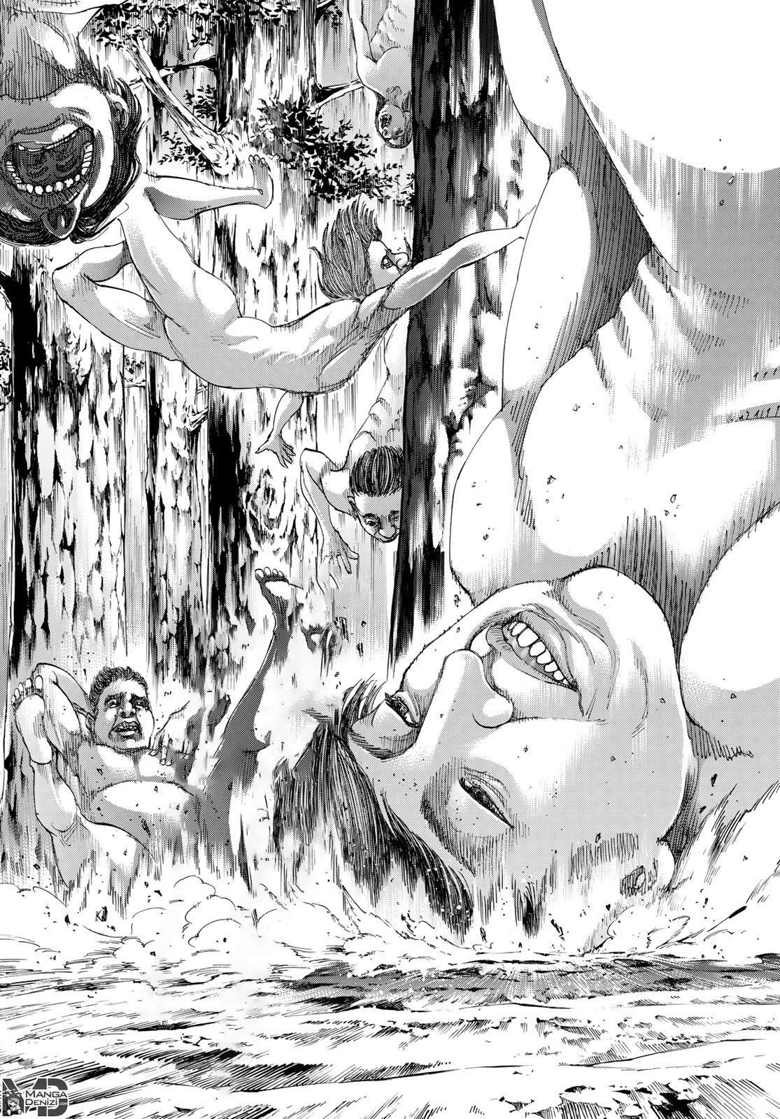 Attack on Titan mangasının 112 bölümünün 46. sayfasını okuyorsunuz.