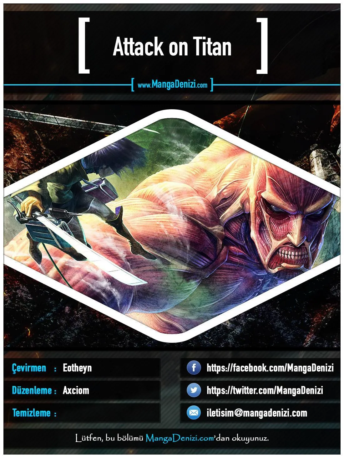 Attack on Titan - Bölüm 113 - Sayfa 1