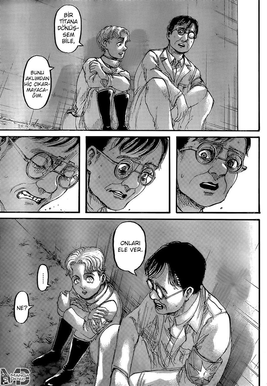 Attack on Titan mangasının 114 bölümünün 28. sayfasını okuyorsunuz.