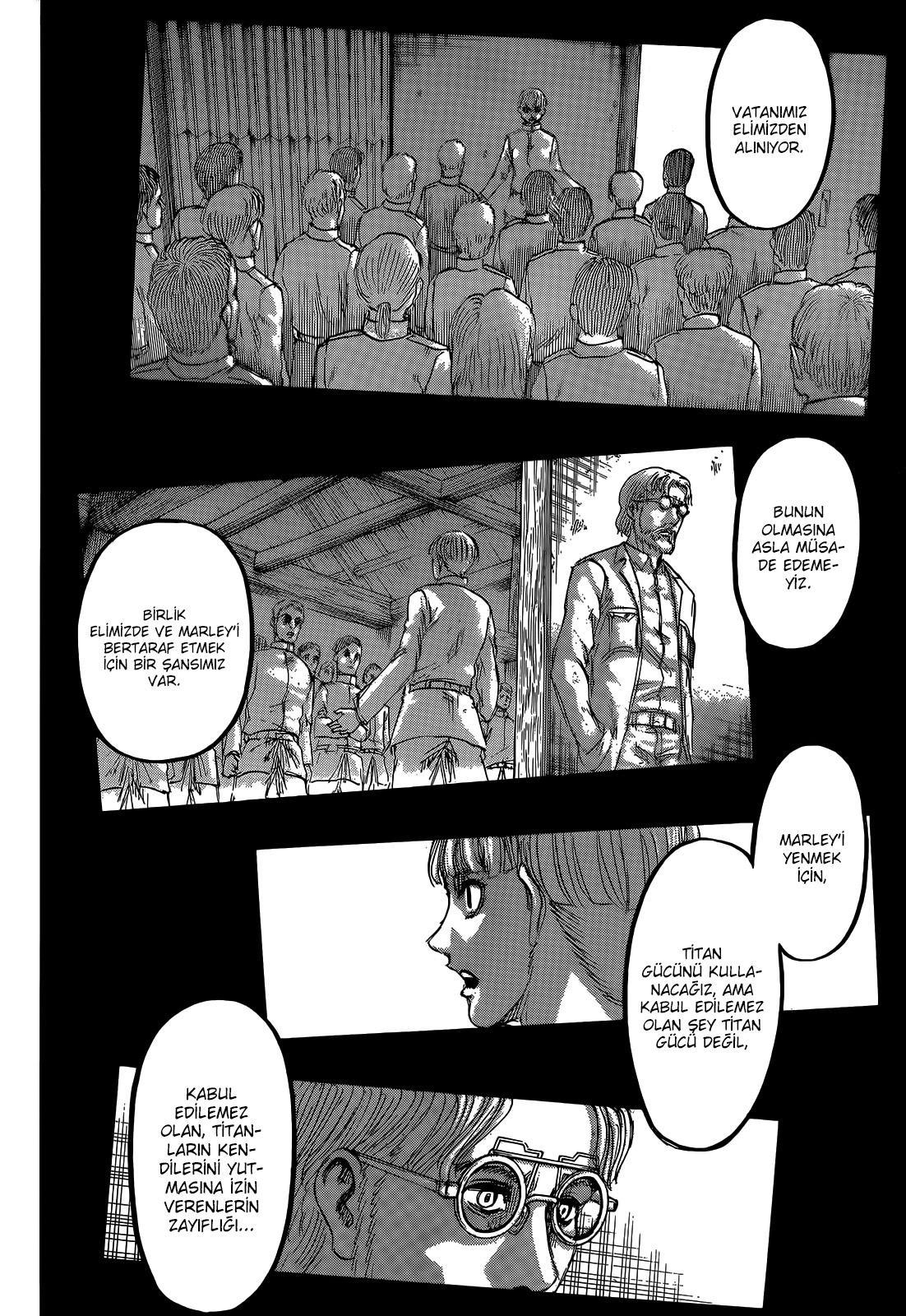 Attack on Titan mangasının 115 bölümünün 9. sayfasını okuyorsunuz.