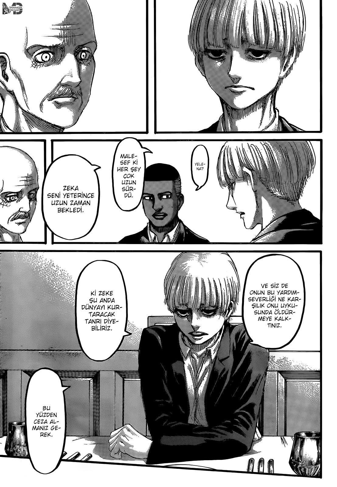 Attack on Titan mangasının 115 bölümünün 30. sayfasını okuyorsunuz.