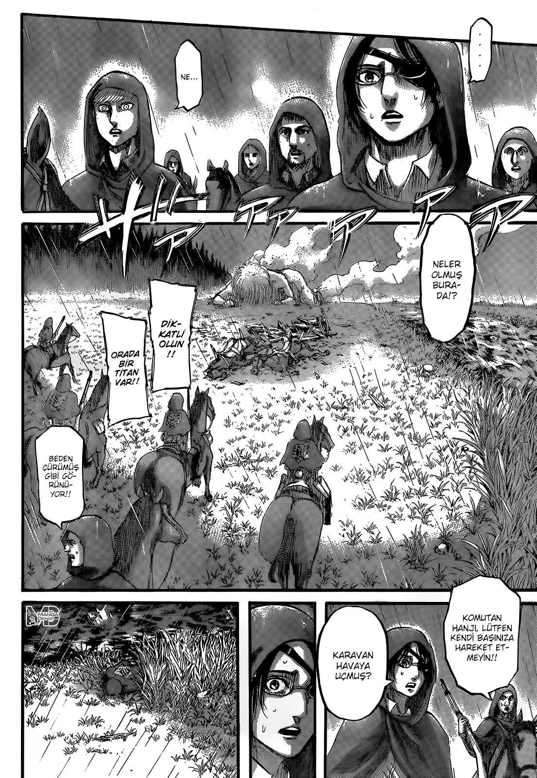 Attack on Titan mangasının 115 bölümünün 31. sayfasını okuyorsunuz.