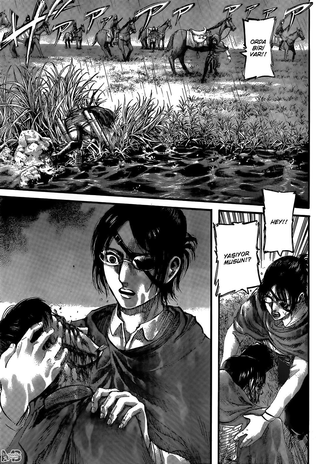 Attack on Titan mangasının 115 bölümünün 32. sayfasını okuyorsunuz.