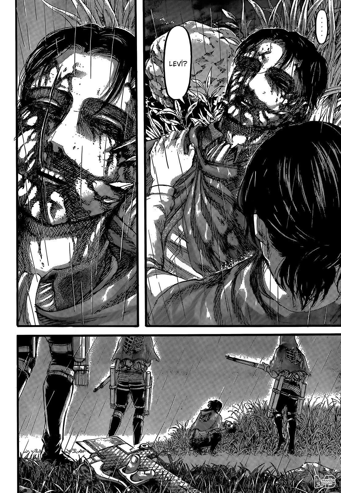 Attack on Titan mangasının 115 bölümünün 33. sayfasını okuyorsunuz.