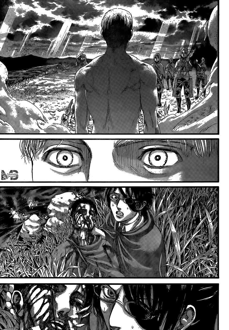 Attack on Titan mangasının 115 bölümünün 38. sayfasını okuyorsunuz.