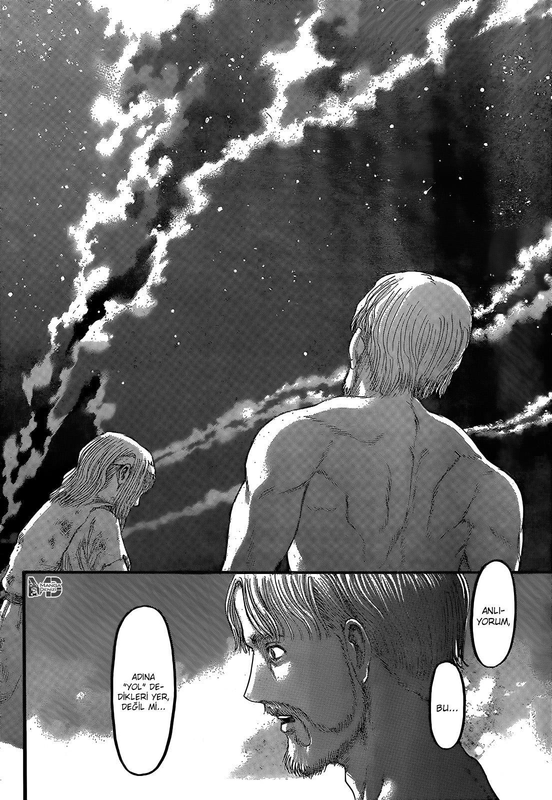 Attack on Titan mangasının 115 bölümünün 41. sayfasını okuyorsunuz.