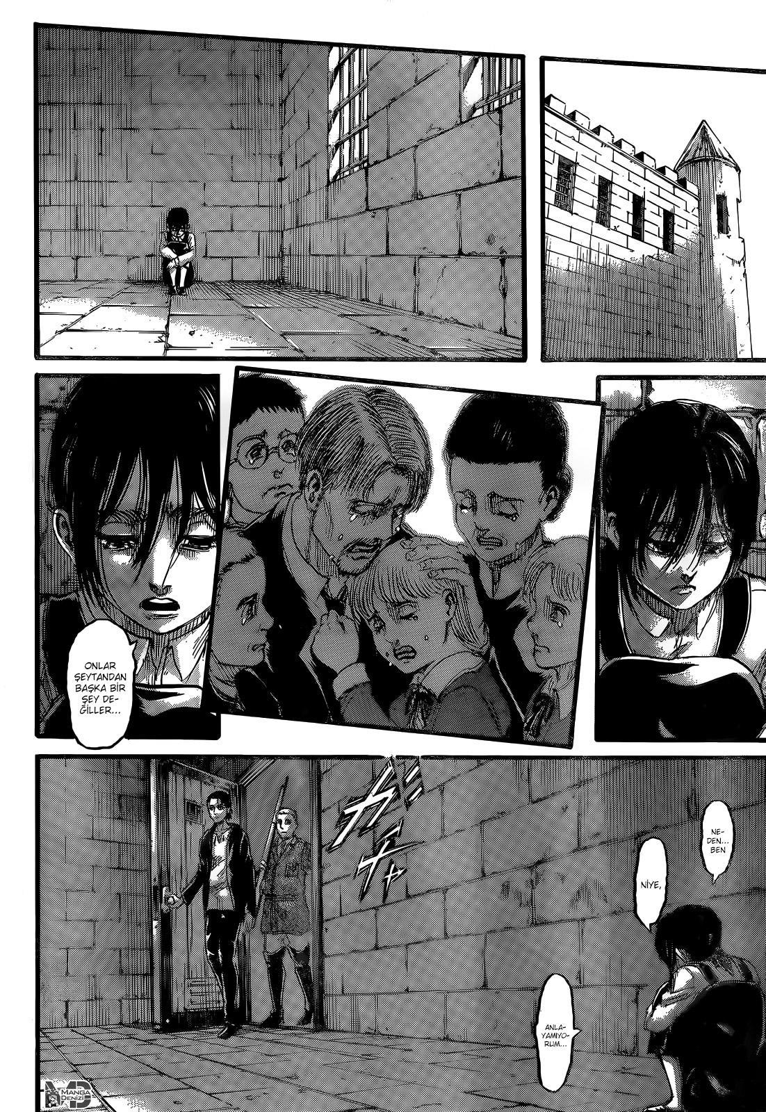 Attack on Titan mangasının 115 bölümünün 43. sayfasını okuyorsunuz.
