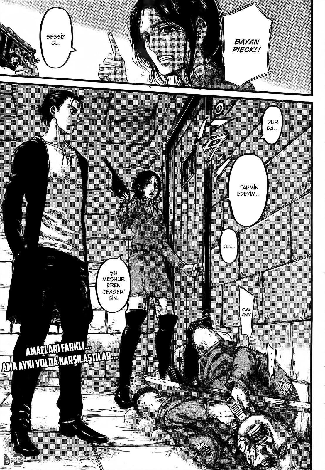 Attack on Titan mangasının 115 bölümünün 46. sayfasını okuyorsunuz.