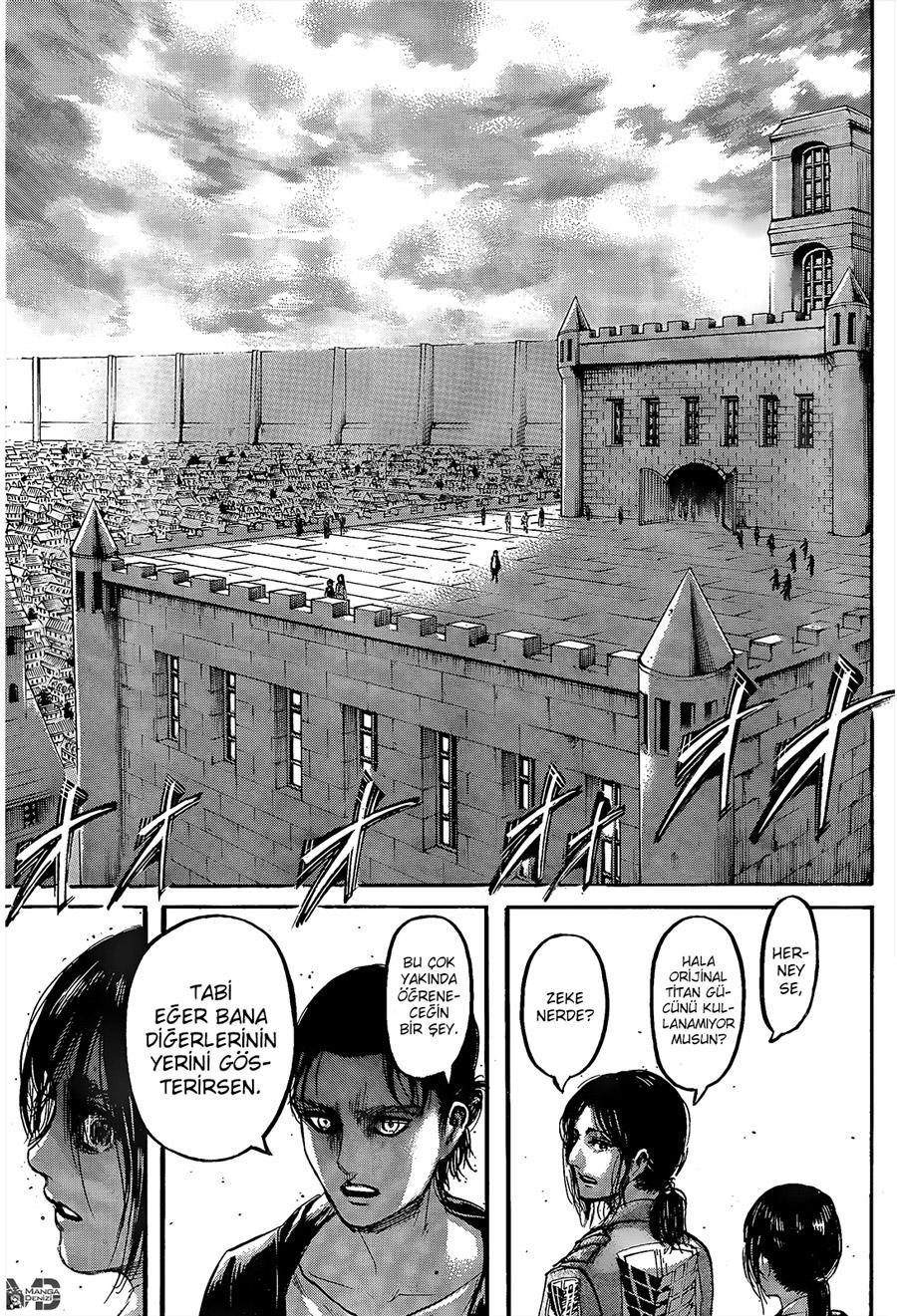 Attack on Titan mangasının 116 bölümünün 31. sayfasını okuyorsunuz.