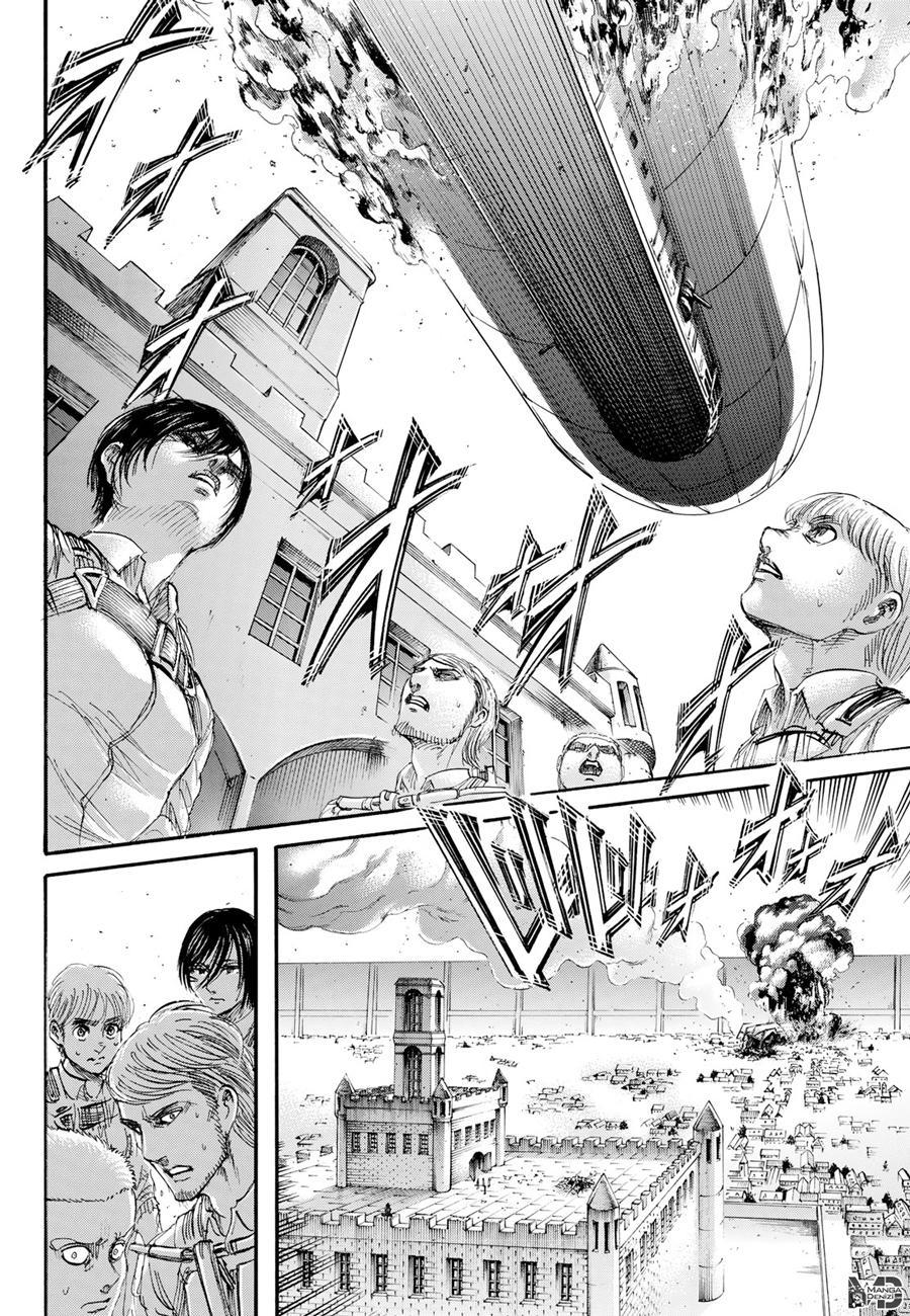Attack on Titan mangasının 118 bölümünün 25. sayfasını okuyorsunuz.