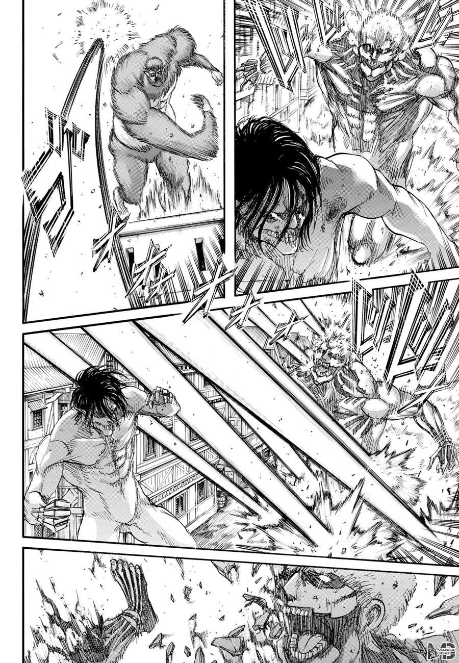 Attack on Titan mangasının 118 bölümünün 27. sayfasını okuyorsunuz.