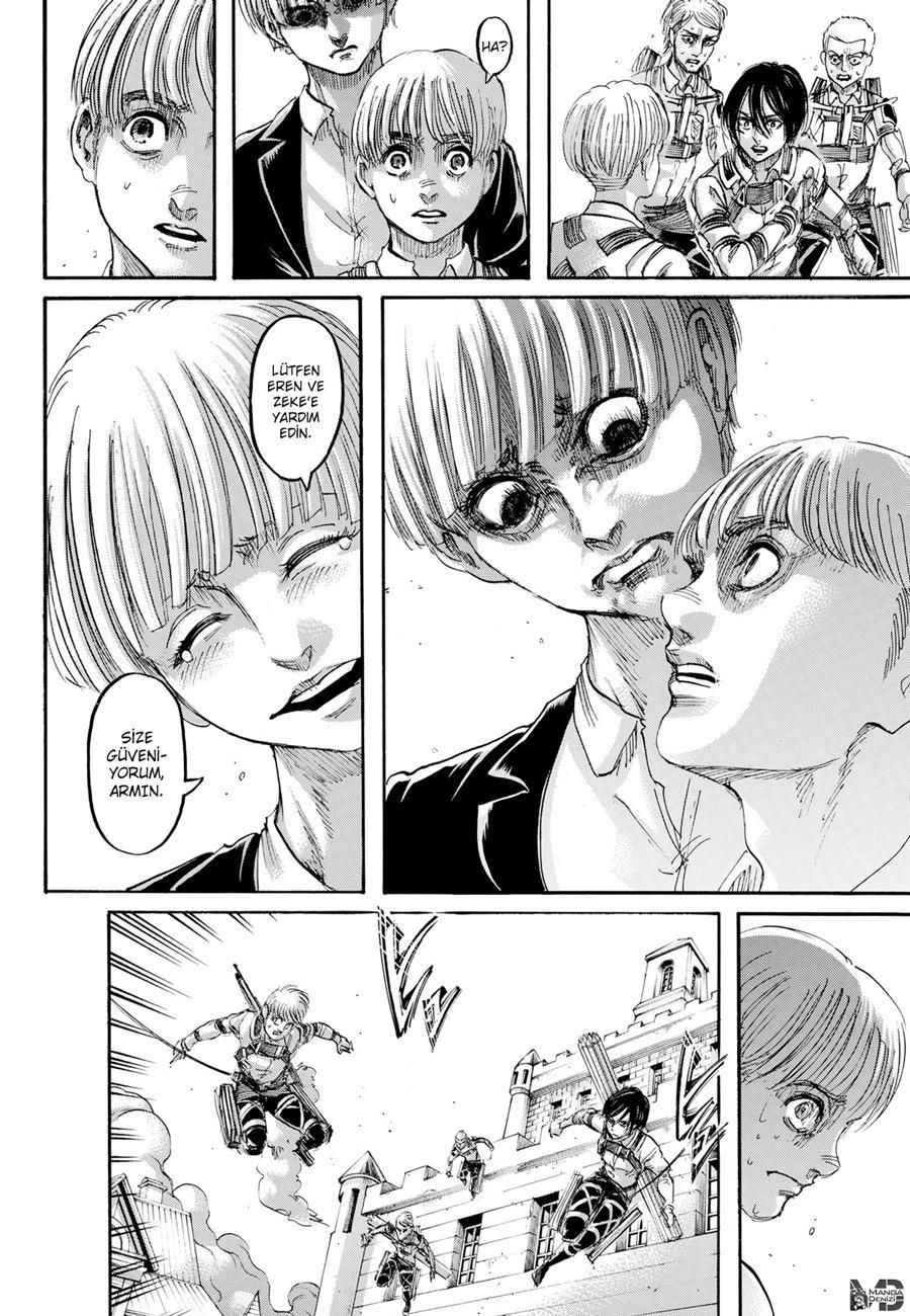 Attack on Titan mangasının 118 bölümünün 29. sayfasını okuyorsunuz.