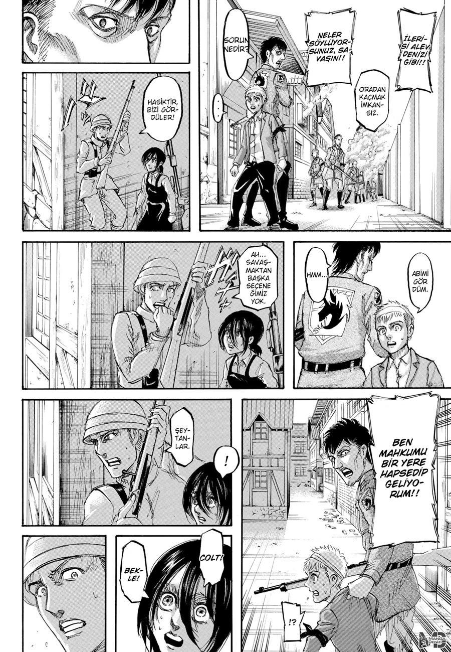 Attack on Titan mangasının 118 bölümünün 31. sayfasını okuyorsunuz.
