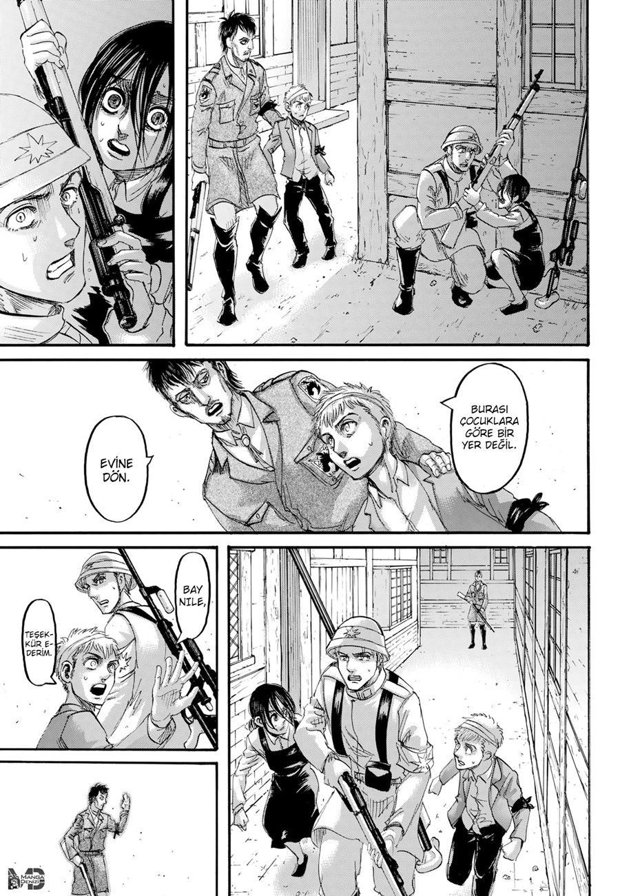 Attack on Titan mangasının 118 bölümünün 32. sayfasını okuyorsunuz.