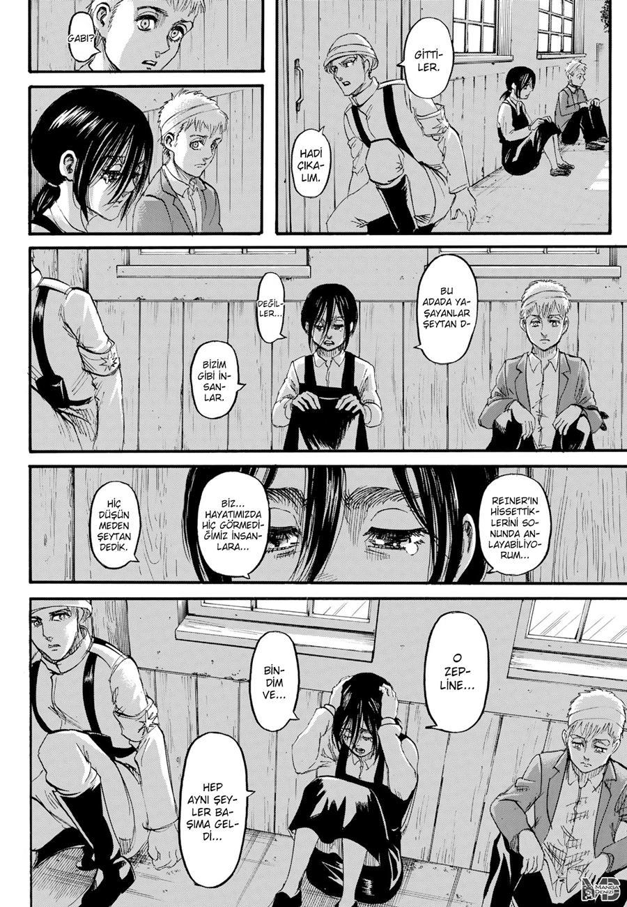 Attack on Titan mangasının 118 bölümünün 35. sayfasını okuyorsunuz.
