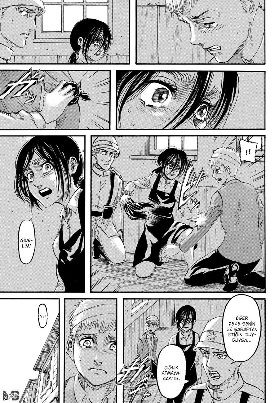 Attack on Titan mangasının 118 bölümünün 38. sayfasını okuyorsunuz.