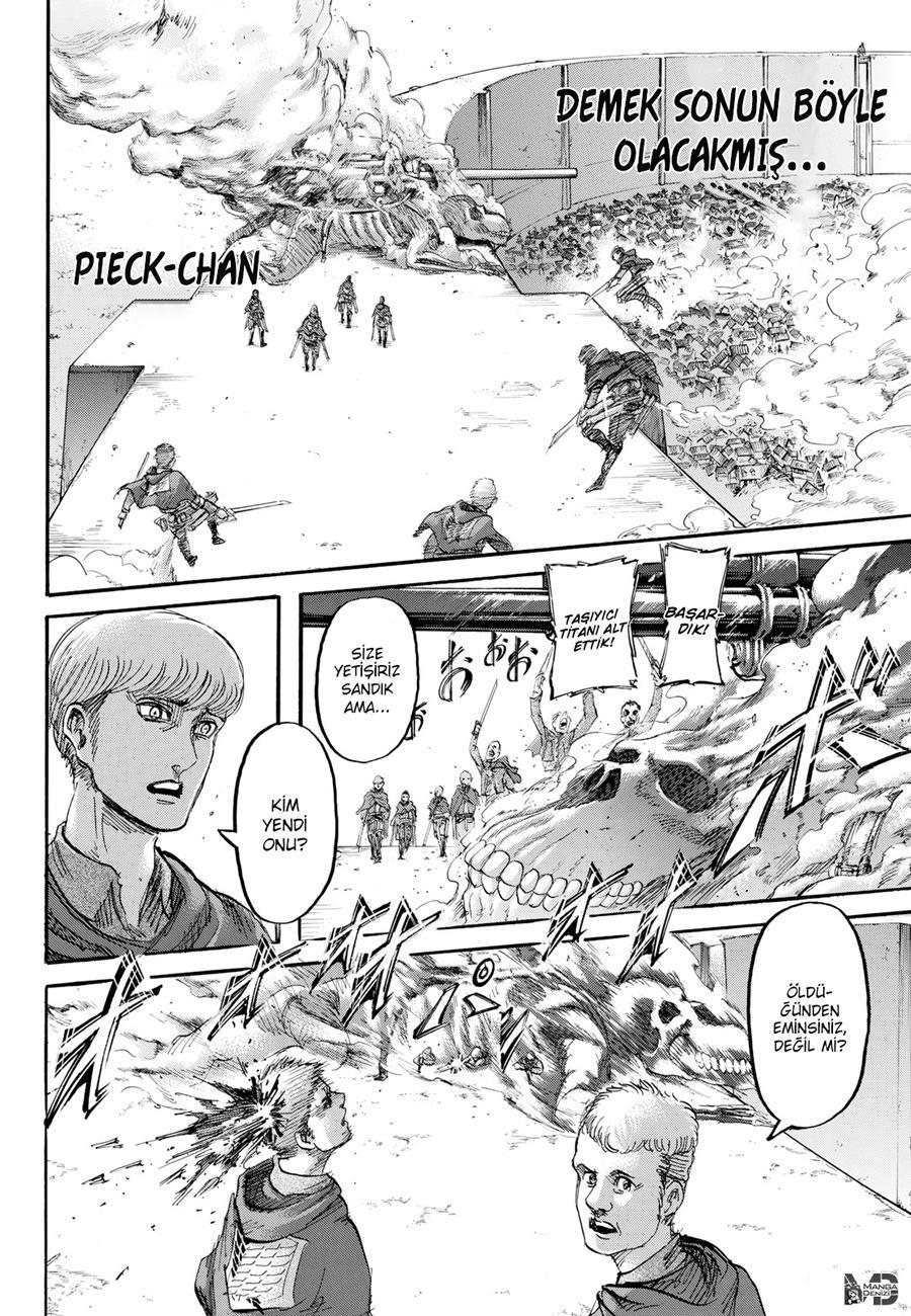 Attack on Titan mangasının 118 bölümünün 41. sayfasını okuyorsunuz.