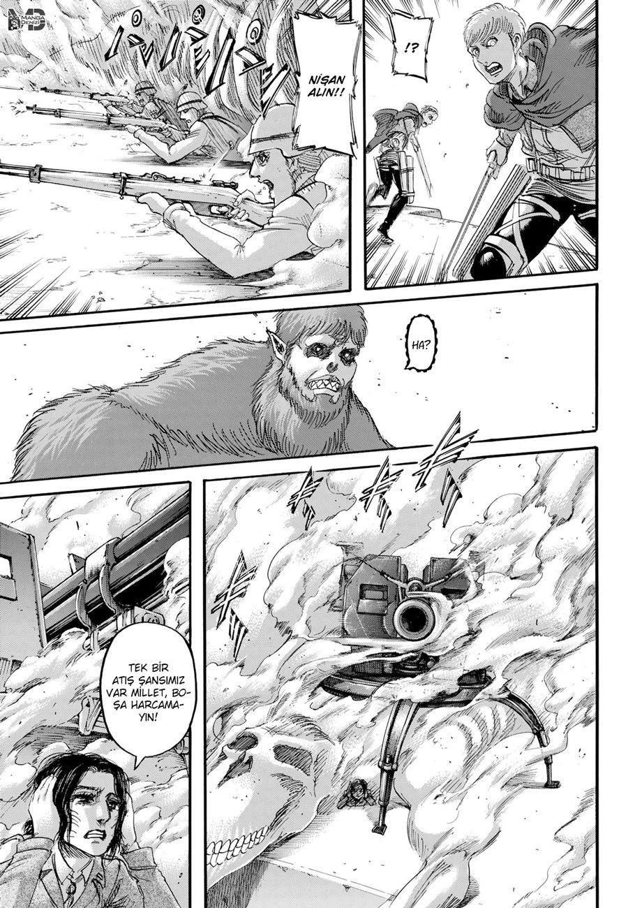 Attack on Titan mangasının 118 bölümünün 42. sayfasını okuyorsunuz.