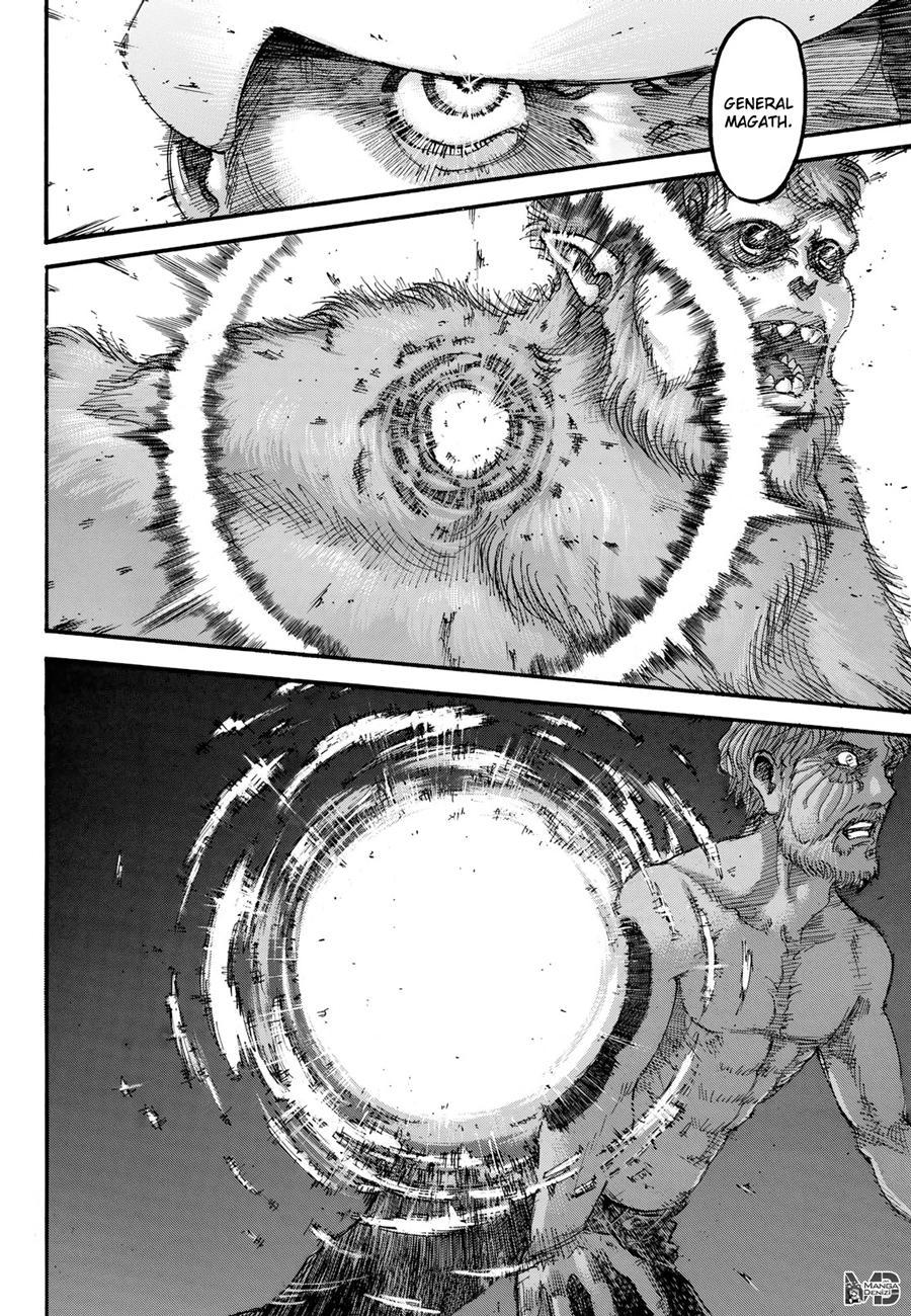 Attack on Titan mangasının 118 bölümünün 43. sayfasını okuyorsunuz.