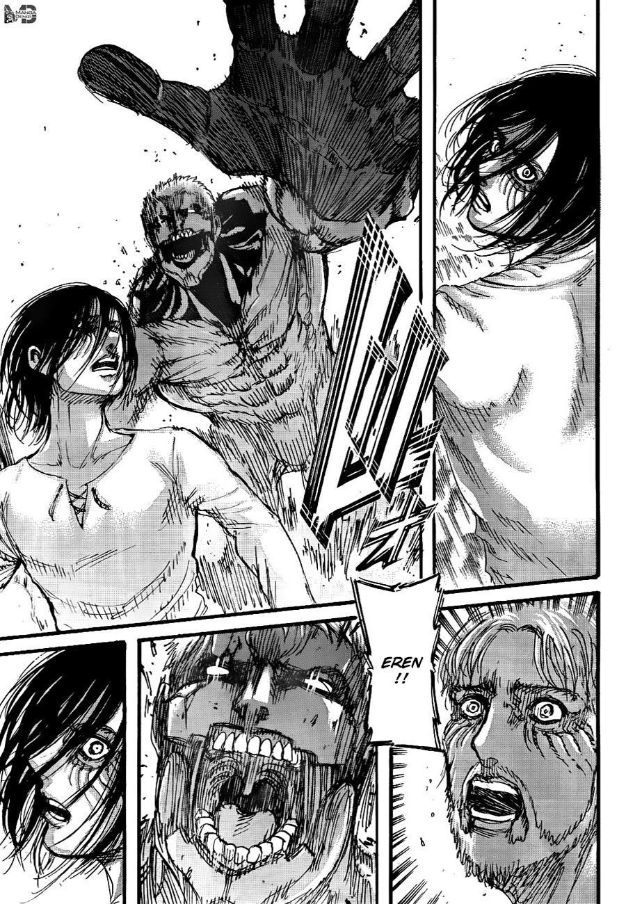 Attack on Titan mangasının 119 bölümünün 38. sayfasını okuyorsunuz.