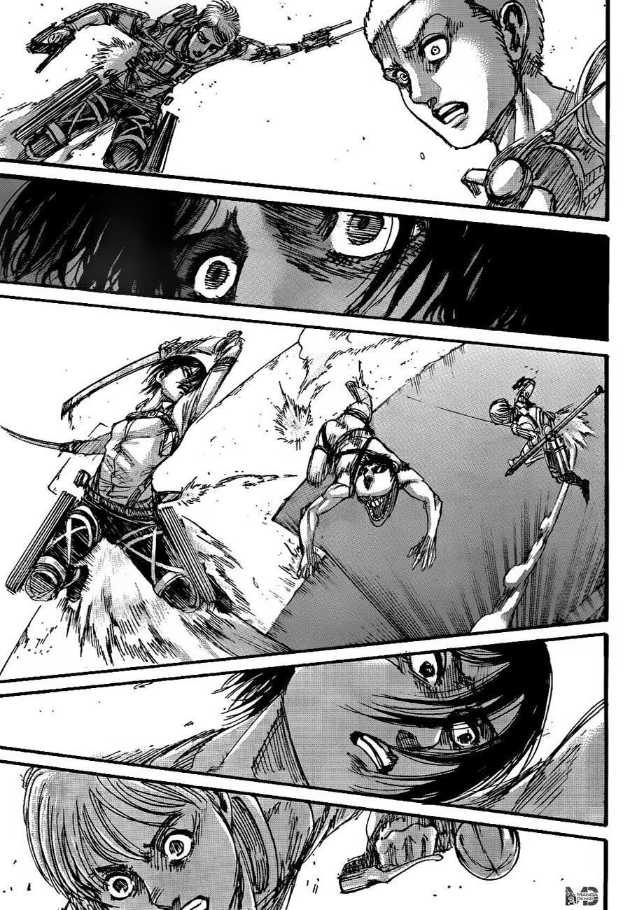 Attack on Titan mangasının 119 bölümünün 42. sayfasını okuyorsunuz.