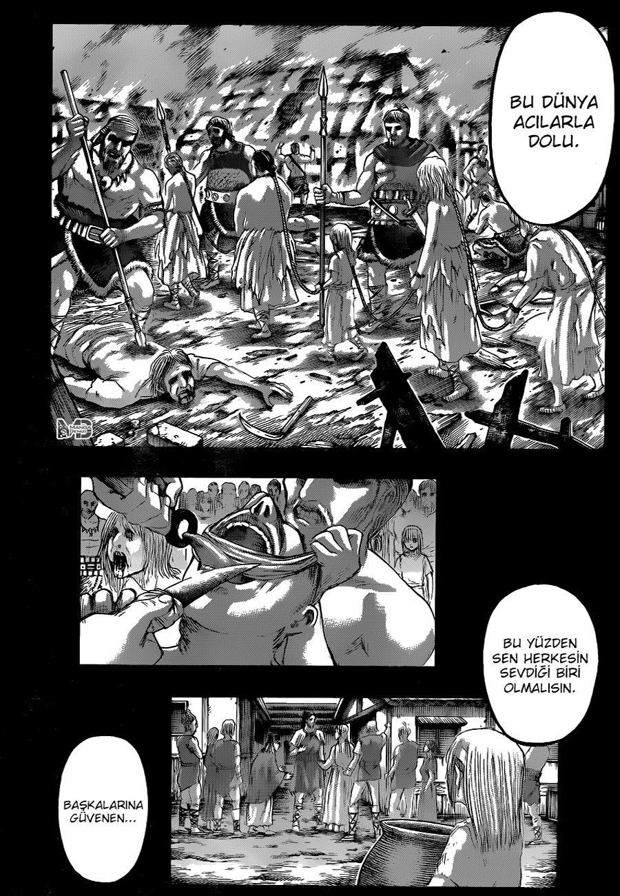 Attack on Titan mangasının 122 bölümünün 3. sayfasını okuyorsunuz.