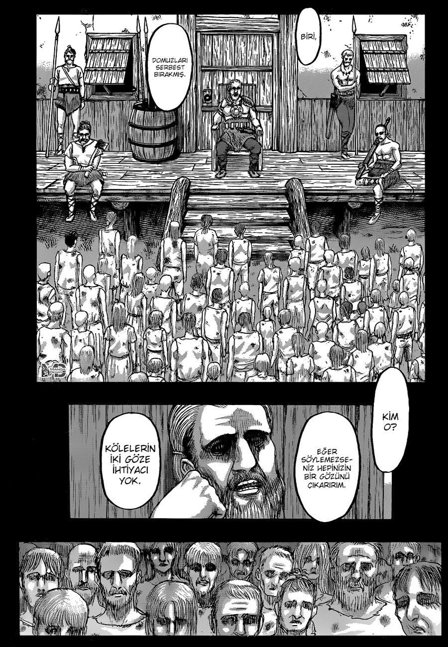 Attack on Titan mangasının 122 bölümünün 5. sayfasını okuyorsunuz.