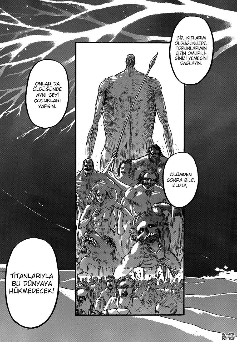 Attack on Titan mangasının 122 bölümünün 29. sayfasını okuyorsunuz.