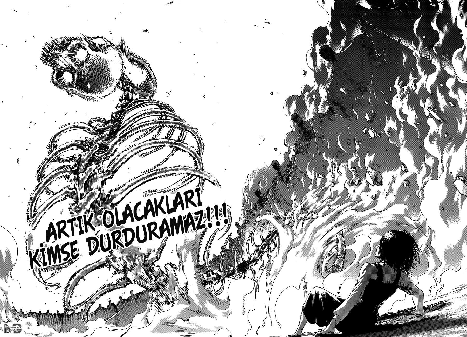 Attack on Titan mangasının 122 bölümünün 40. sayfasını okuyorsunuz.