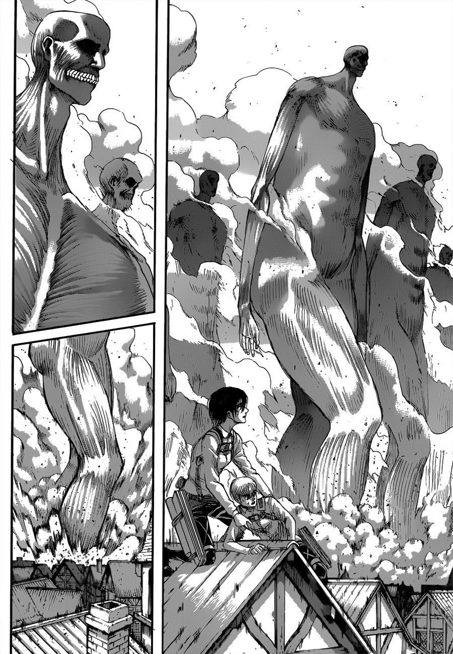 Attack on Titan mangasının 123 bölümünün 30. sayfasını okuyorsunuz.