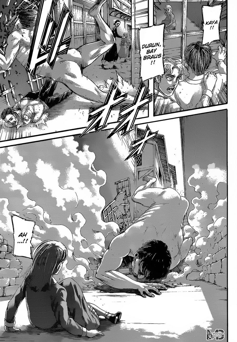 Attack on Titan mangasının 124 bölümünün 20. sayfasını okuyorsunuz.