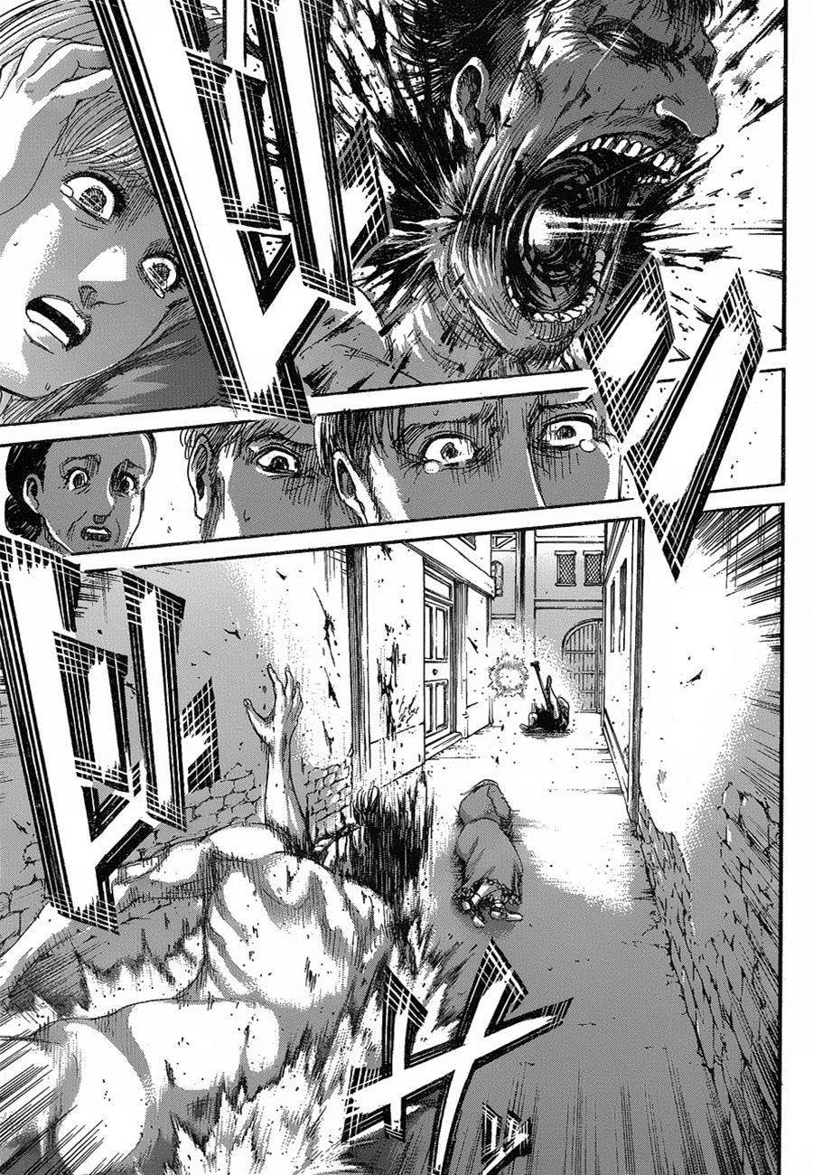 Attack on Titan mangasının 124 bölümünün 22. sayfasını okuyorsunuz.