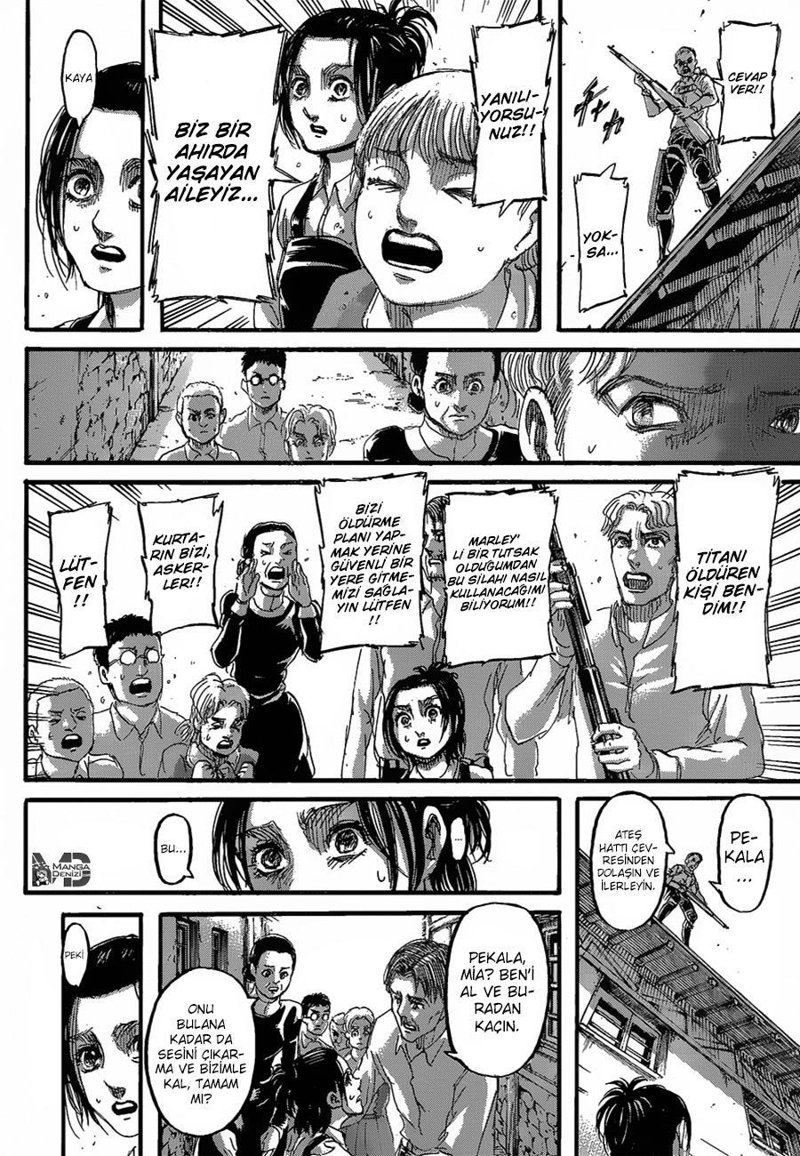 Attack on Titan mangasının 124 bölümünün 27. sayfasını okuyorsunuz.