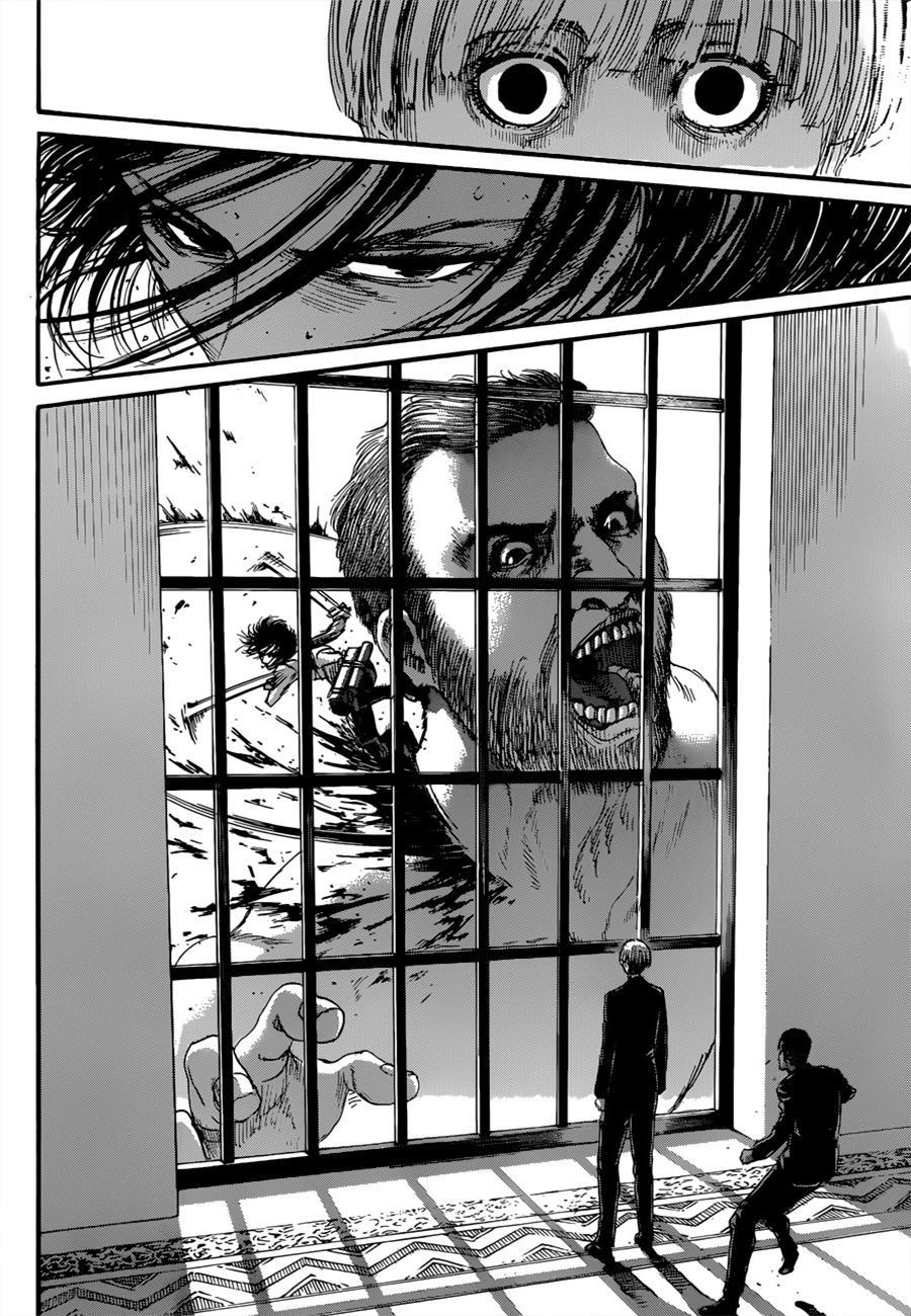Attack on Titan mangasının 124 bölümünün 33. sayfasını okuyorsunuz.