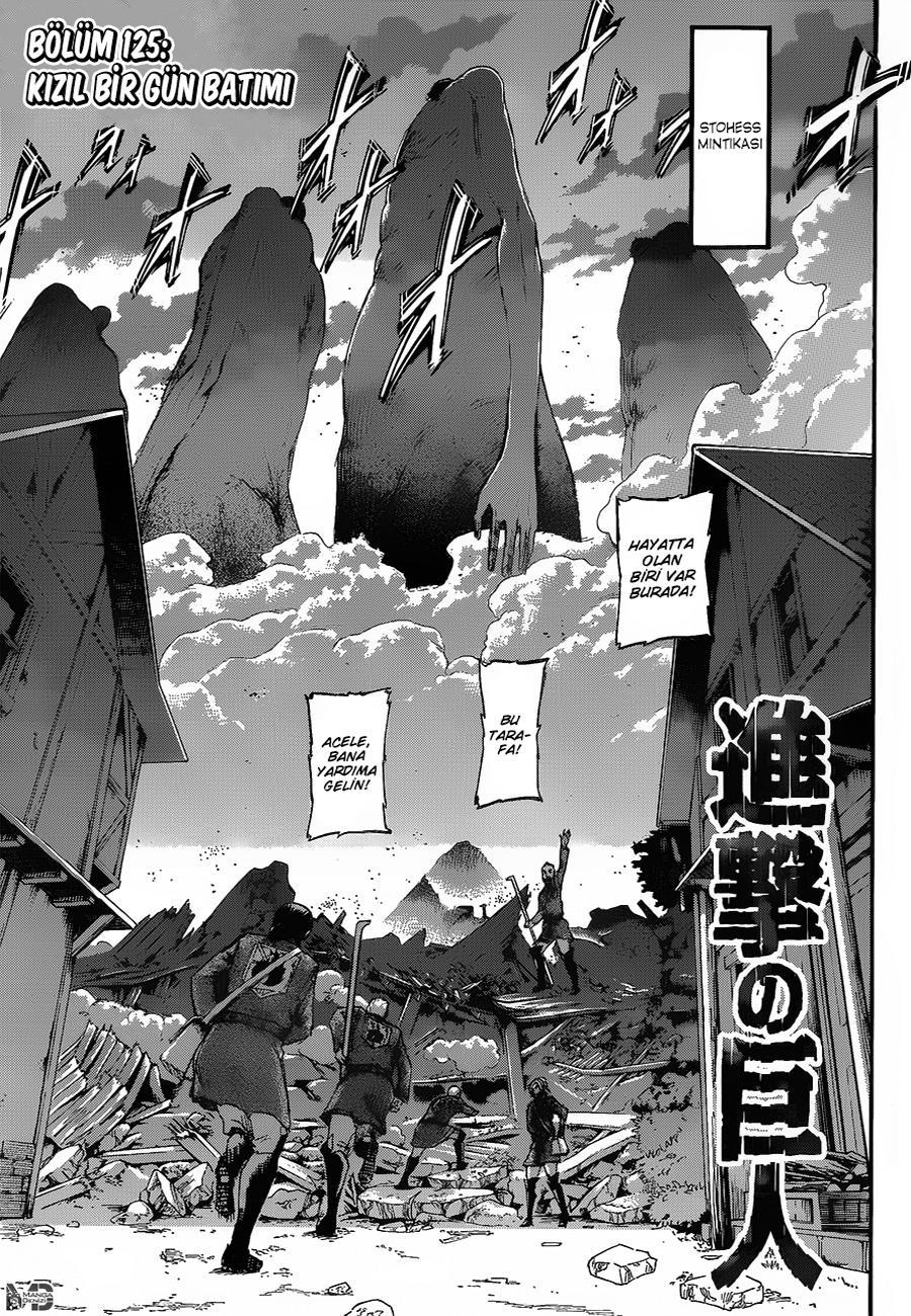 Attack on Titan mangasının 125 bölümünün 2. sayfasını okuyorsunuz.
