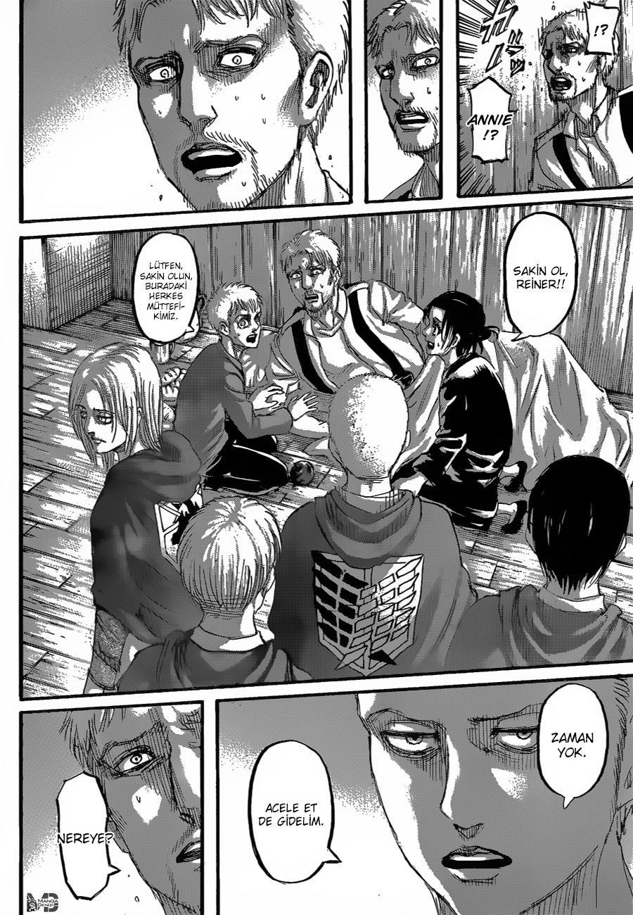 Attack on Titan mangasının 126 bölümünün 45. sayfasını okuyorsunuz.