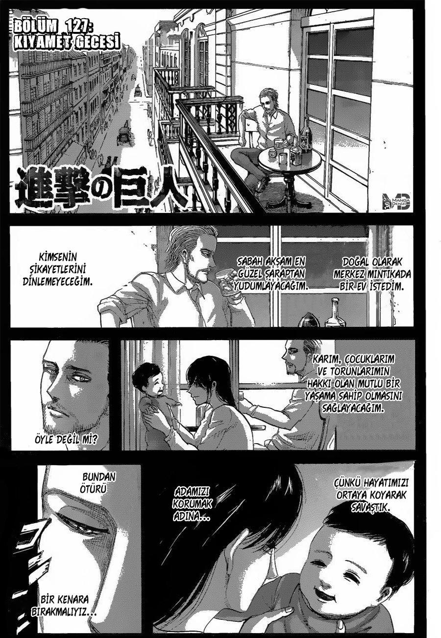 Attack on Titan mangasının 127 bölümünün 2. sayfasını okuyorsunuz.