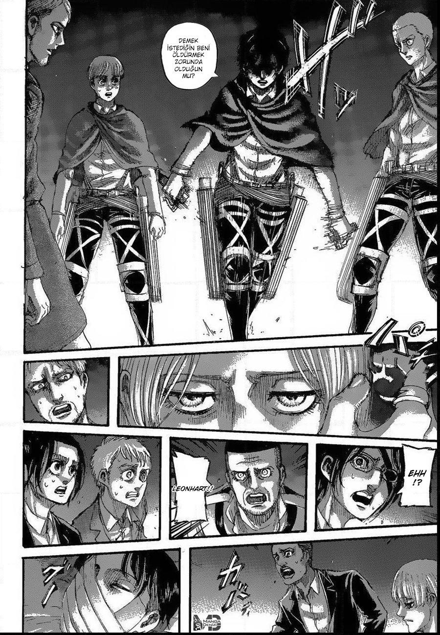 Attack on Titan mangasının 127 bölümünün 18. sayfasını okuyorsunuz.